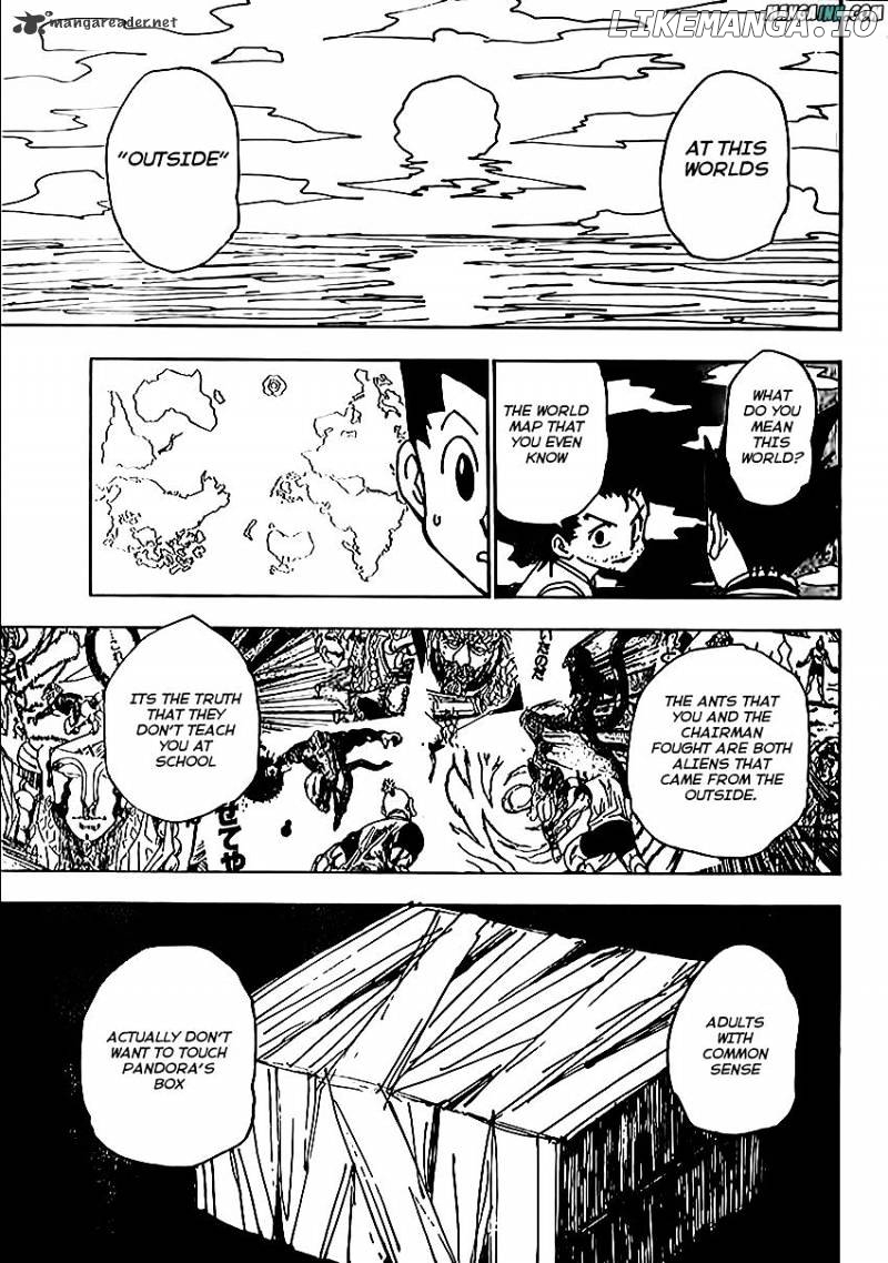 Hunter x Hunter, Chapter 338 image 16